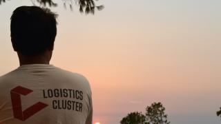 Forward Logistics Base in Chautara, Nepal. Photo: Hakim Froissart. 